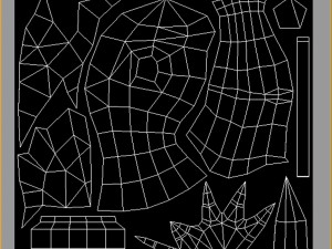 low poly 3d monster - star eudemons 2 3Dモデル