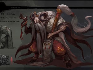 low poly 3d monster - sheep lily Modelo 3D