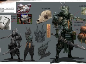 low poly 3d monster - silver horn 3D Model