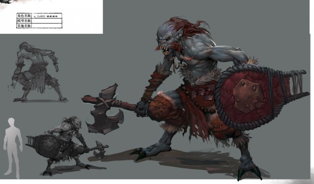 low poly 3d monster - silver rhino shield soldier Model 3D .c4d .max .obj .3ds .fbx .stl .blend 