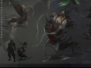 low poly 3d monster - epimedium 3D Model