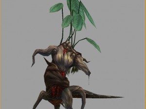 low poly 3d monster - epimedium 3D मॉडल