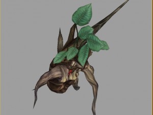 low poly 3d monster - epimedium 3D मॉडल