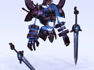 laag poly 3D-monster - Apollo 3D Model