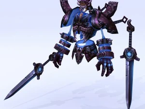 low poly 3d monster - apollo 3D Model