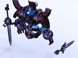 low poly 3d monster - apollo 3D Model