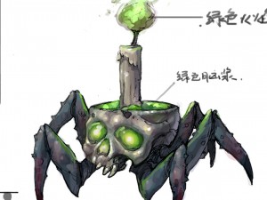 low poly 3d monster - primitive 3D Модель