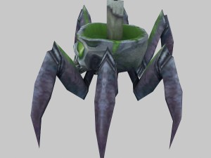 low poly 3d monster - primitive 3D Модель