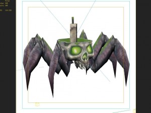 low poly 3d monster - primitive 3D Модель
