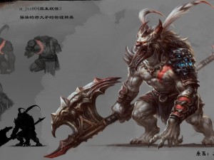 low poly 3d monster - native monster 03 3D-Modell