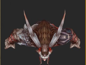 low poly 3d monster - native monster 03 3D मॉडल