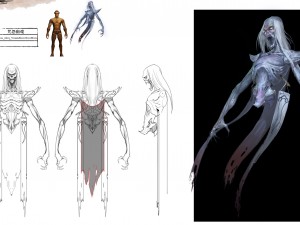 low poly 3d monster - sorrow ghost 3D 模型