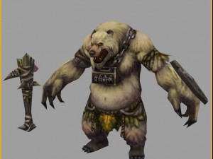 low poly 3d monster - trichotillomania 3D Model