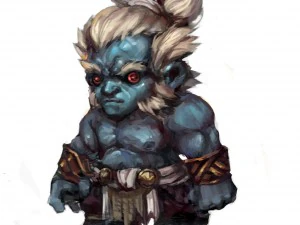 low poli 3d potw&oacute;r - mistrz wzrostu 01 Model 3D