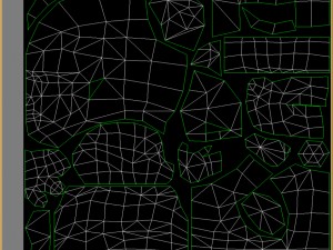 low poly 3d monster - growth king 02 Modèle 3D