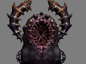 low poly 3d monster - summon 01 3D 模型