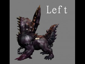 low poly 3d monster - summon 01 3D 模型