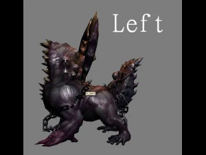 low poly 3d monster - summon 01 3D Model