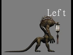 low poly 3d monster - summon 02 3D Model