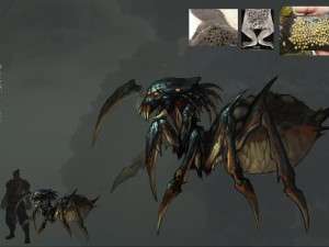 low poly 3d monster - spider 3D Model