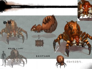 low poly 3d monster - spider 02 Modelo 3D