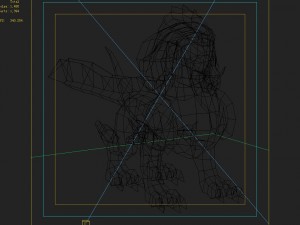 low poly 3d monster - purple brave troops Modello 3D