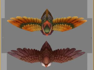 low poly 3d monster - drunken dancer 3D Model