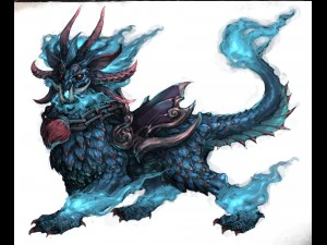 monta - schiva la bestia dall'occhio dorato Modello 3D