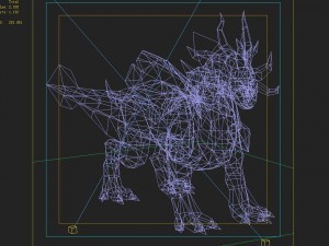 mount - dodge golden eye beast Model 3D