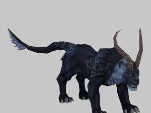 mount - beast 01 3D Model