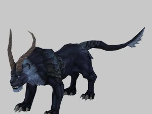 mount - beast 01 3D Model