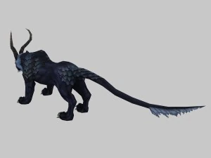mount - beast 01 3D Model