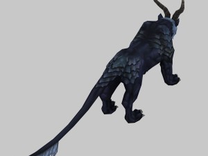 mount - beast 01 3D Model