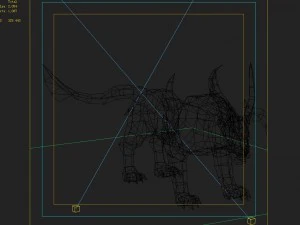 mount - beast 01 3D Model