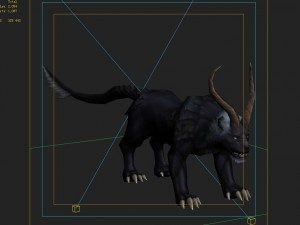 mount - beast 01 3D Model