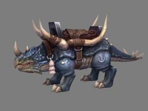 mount - rhinoceros 3D Model