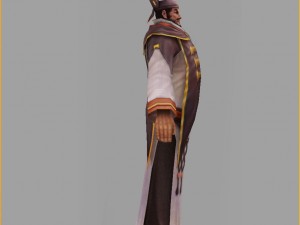 low poly 3d characters-aladdin 3D Model