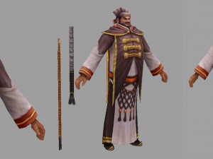 low poly 3d characters-aladdin 3D Model