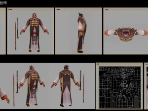 low poly 3d characters-aladdin 3D Model