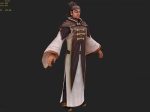 low poly 3d characters-arajia Model 3D