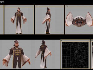 low poly 3d characters-arajia Model 3D