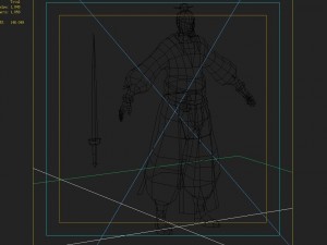 low poly 3d characters - white priest 3D Model