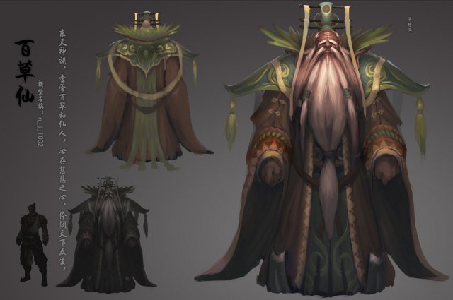 low poly 3d characters-herbs immortal Modello 3D .c4d .max .obj .3ds .fbx .stl .blend 