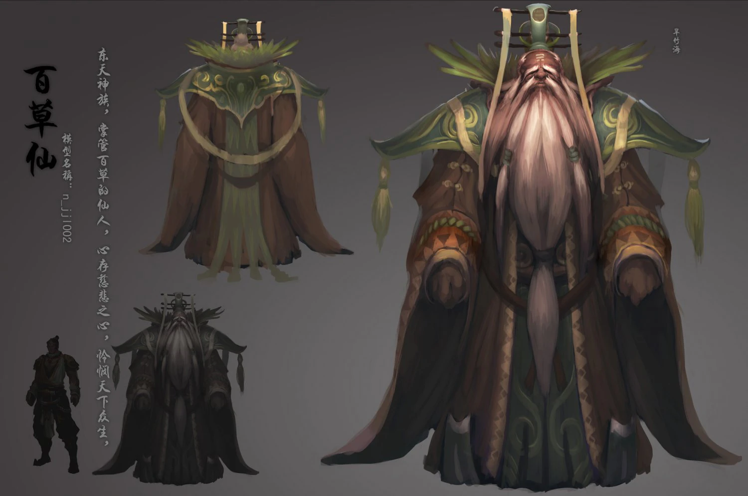 low poly 3d characters-herbs immortal 3D Model .c4d .max .obj .3ds .fbx .stl .blend 