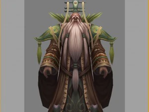 low poly 3d characters-herbs immortal 3D Model
