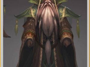 low poly 3d characters-herbs immortal 3D Model