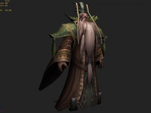 low poly 3d characters-herbs immortal Modello 3D