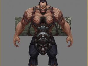 low poly 3d characters-mountains 3D Model