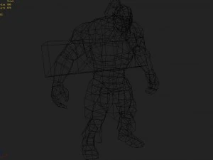 low poly 3d characters-mountains 3D Model