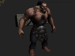 low poly 3d characters-mountains 3D Model